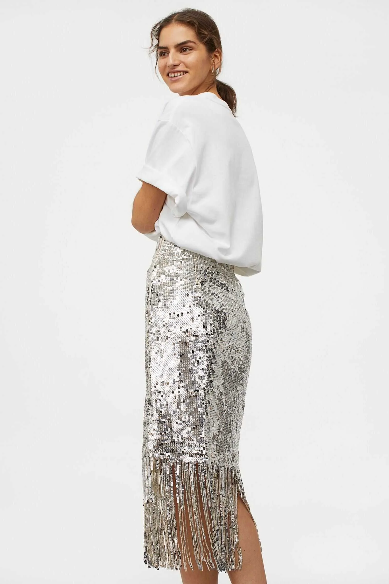 H and m wrap cheap skirt